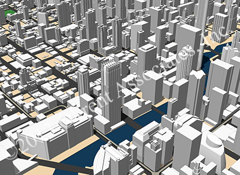 3D Model of River North