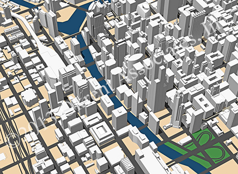 3D Model of the west Loop