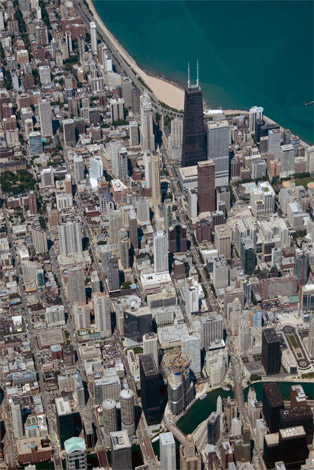 Aerial Photo of Streeterville